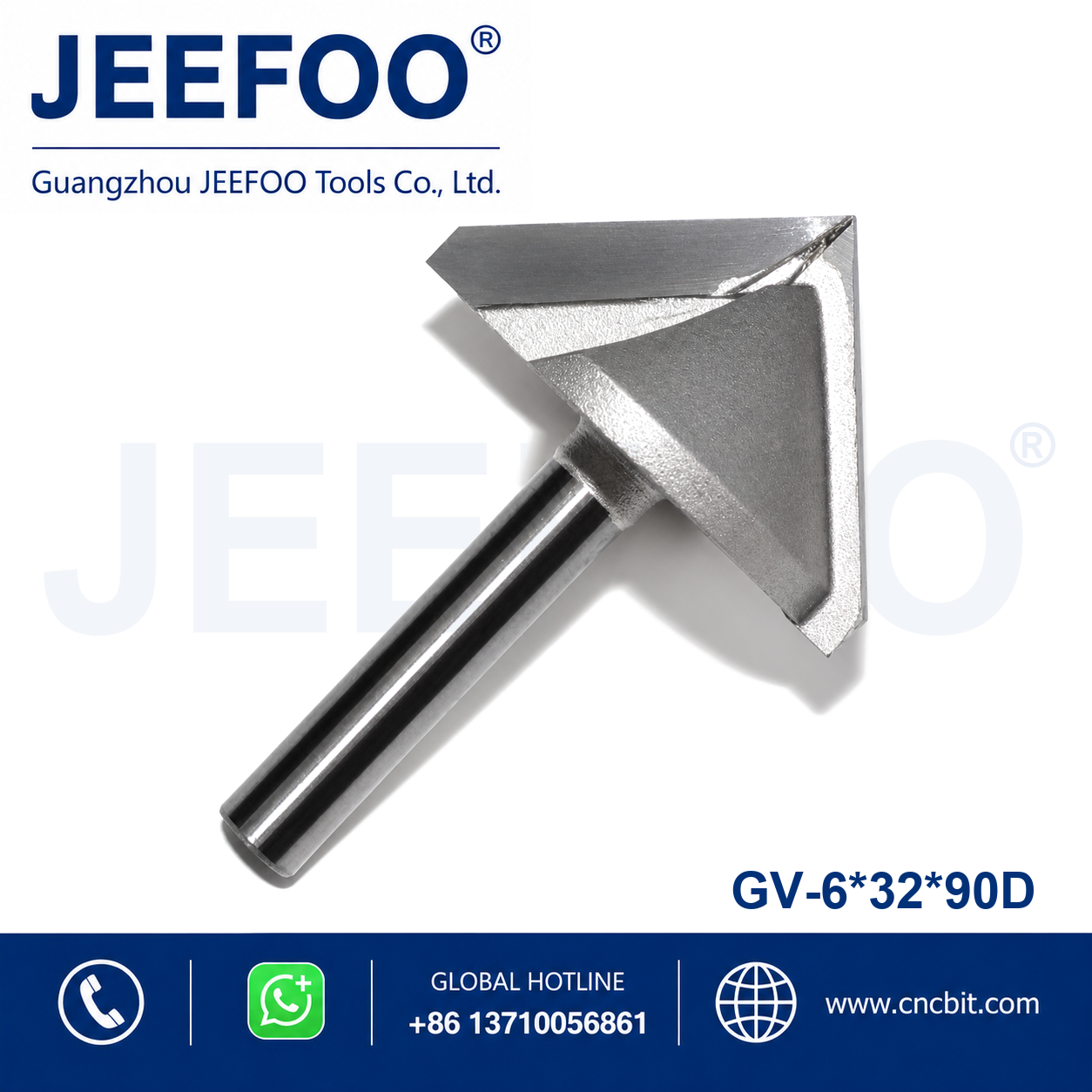 6x32x90D 3D V Groove Engraving Bits