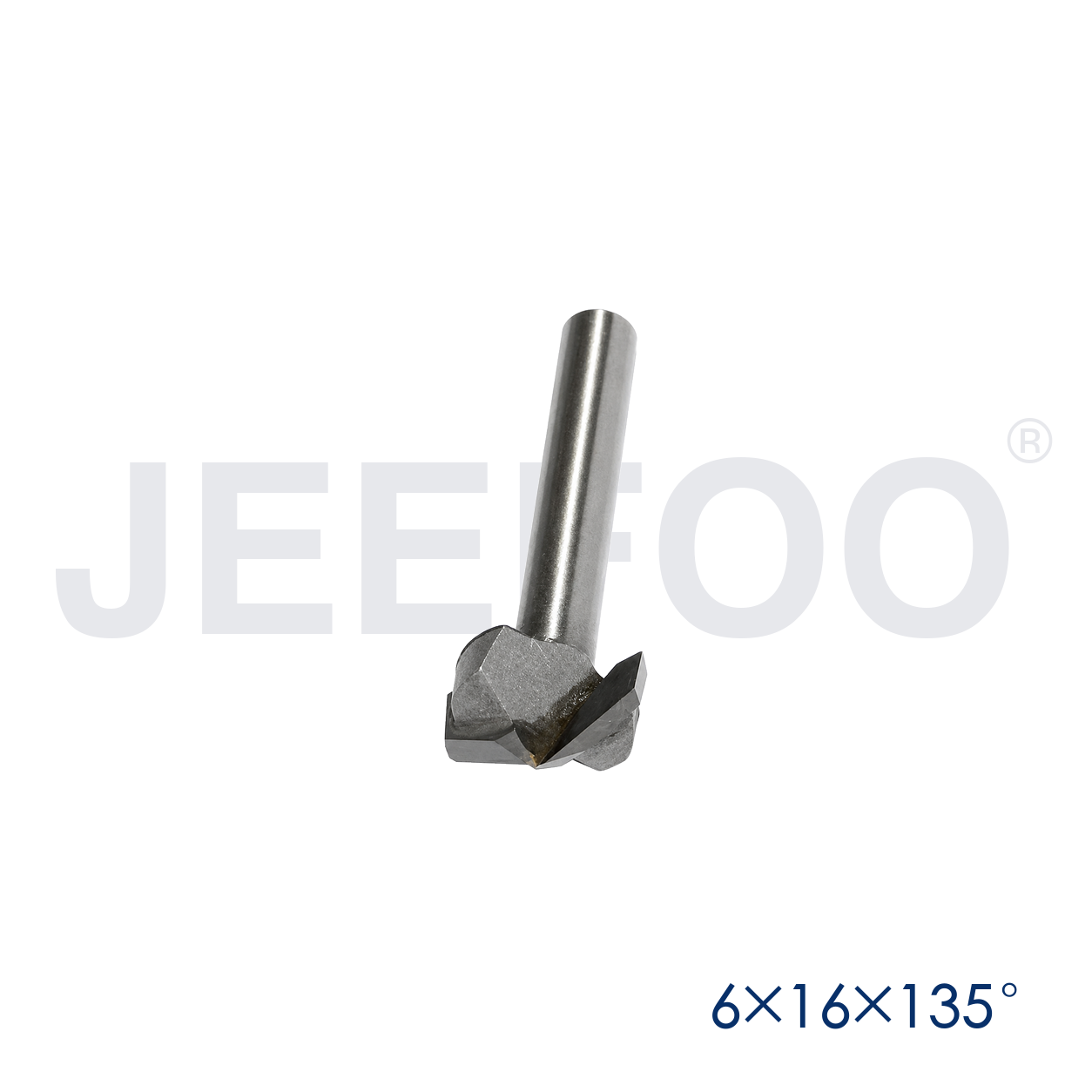 6x16x135D woodworking V groove router bit detail