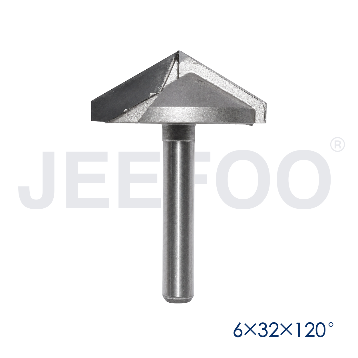 6x32x120D V shape CNC engraving cutter detail