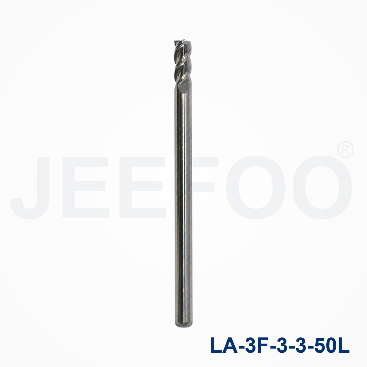 3x3x50L aluminum end mill detail A