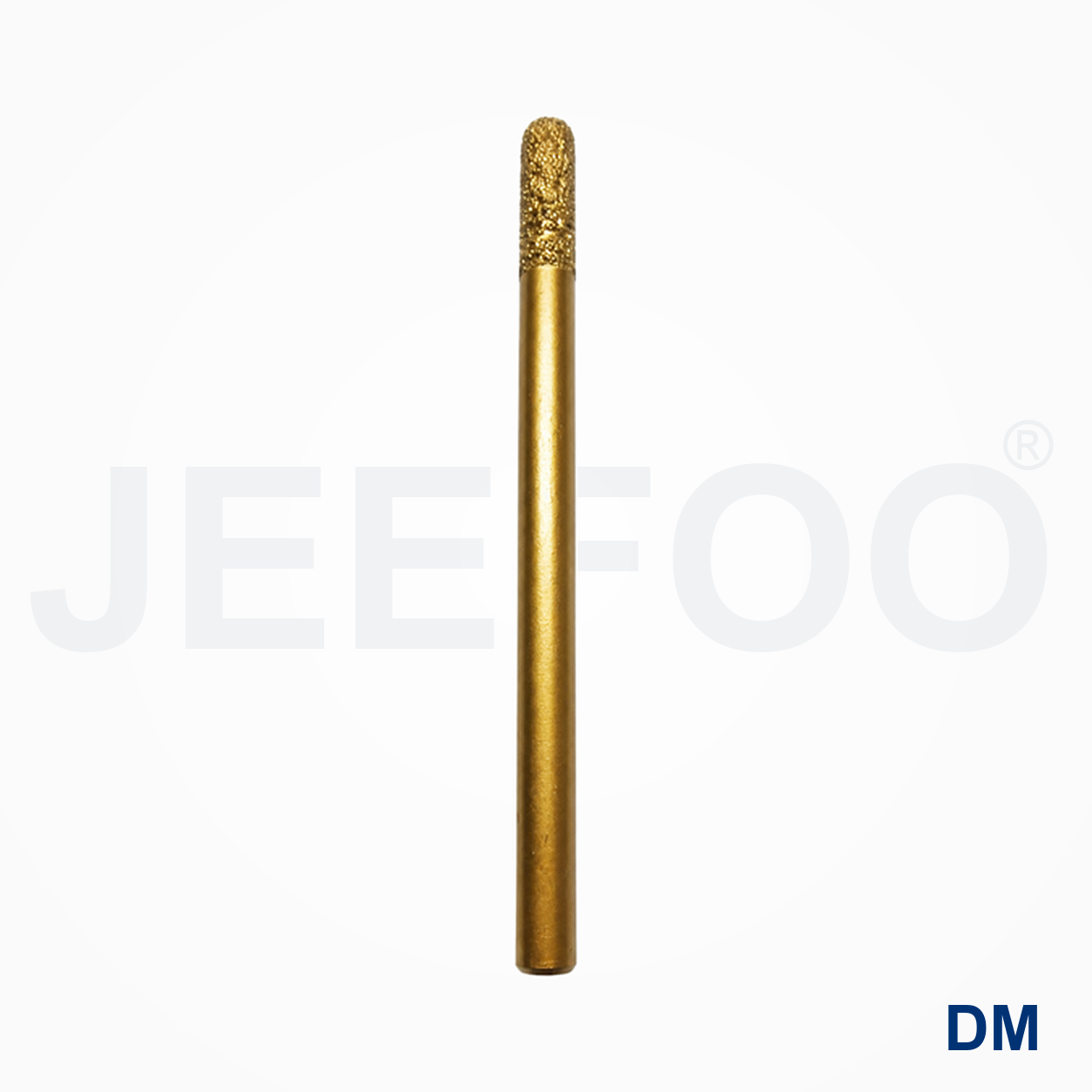 Extended 6mm Brazed Diamond Flat Bottom Stone Bit detail 1