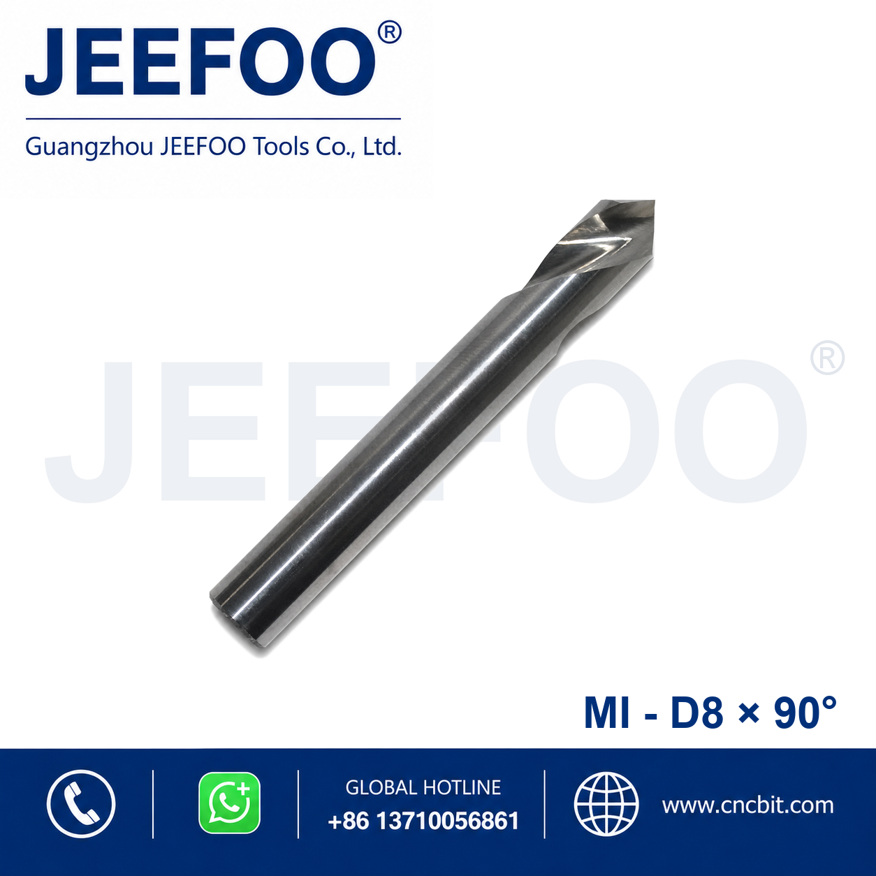 8x90 Solid Carbide Centering Drill for metal machining