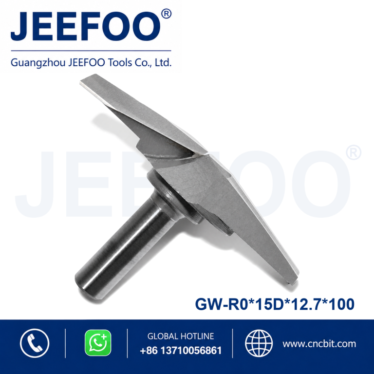 ROx15Dx12.7x100 Cleaning Bottom Bits for CNC Wood Milling product image