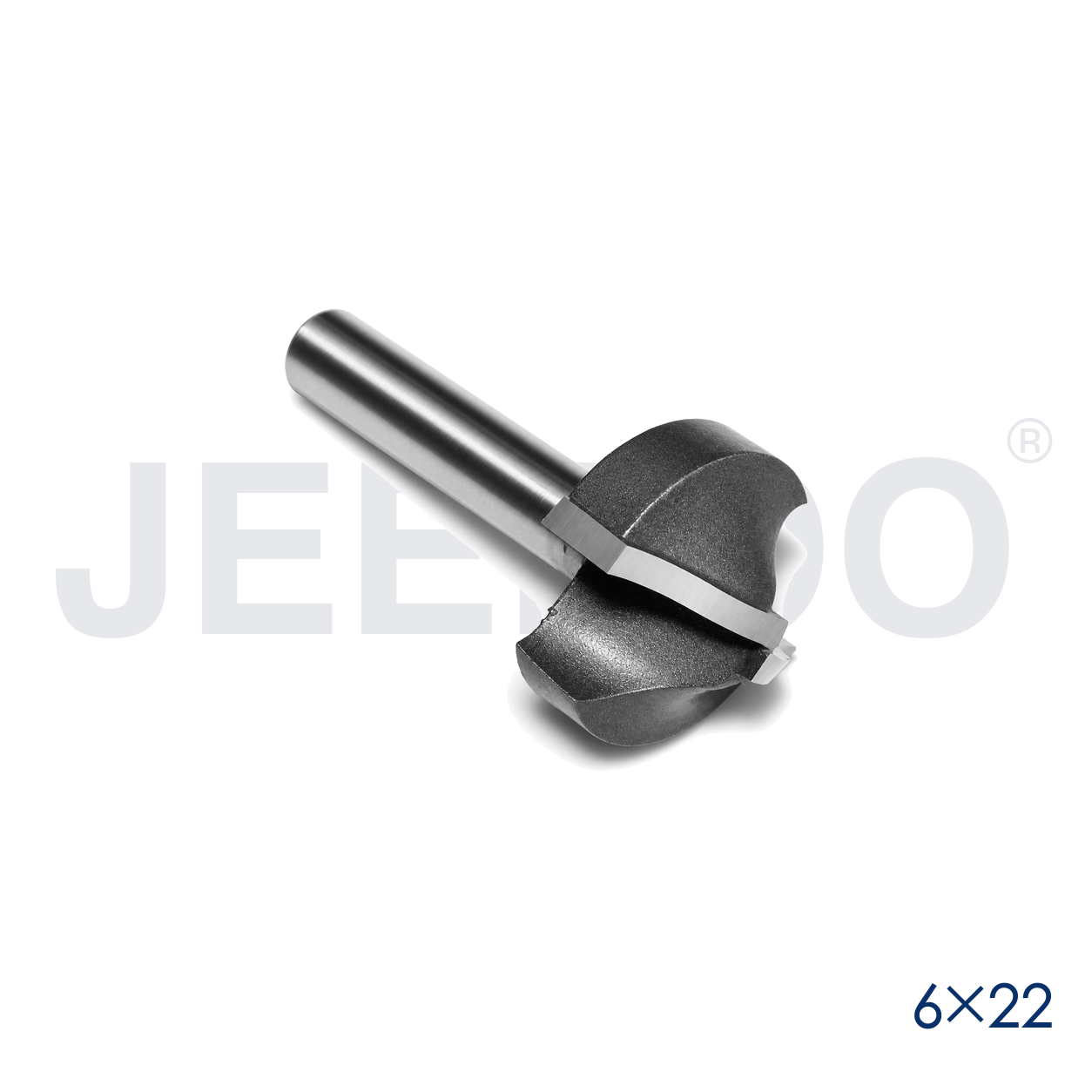 6x22 Clear Arc Knife Router Bit application detail