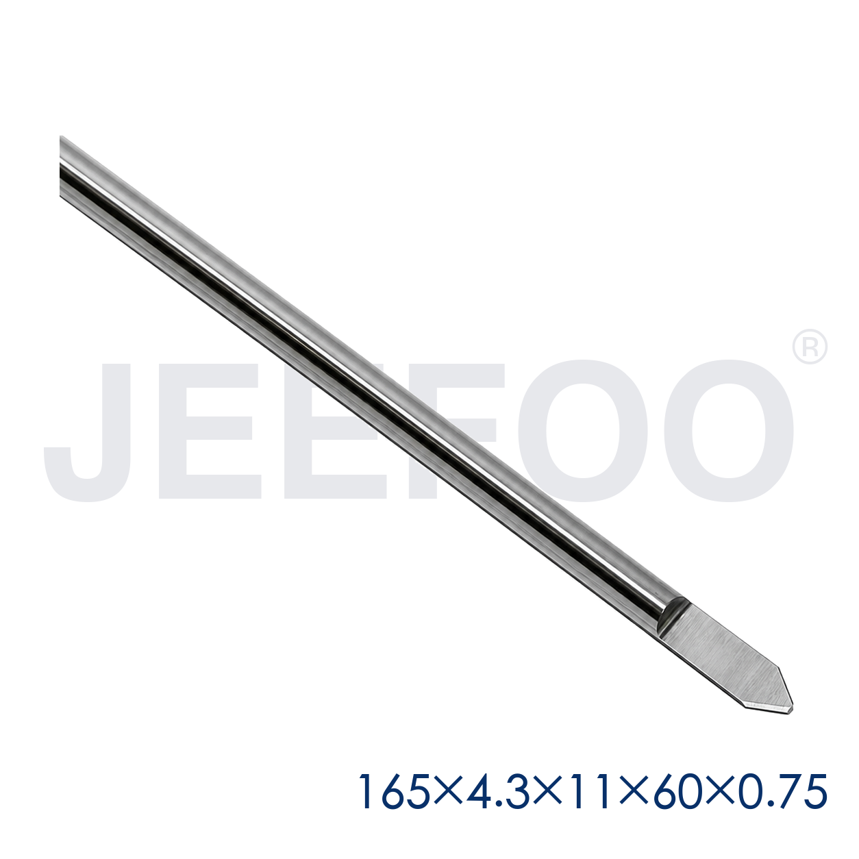 Flat Bottom Engraving Bits GA extended 165 x 4.3 x 11 x 60 degree x 0.75 A