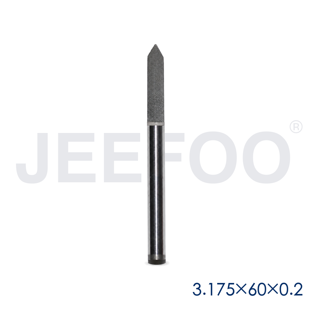 Flat Bottom Engraving Bits GA 3.175 x 60 degree x 0.2 x 38L A