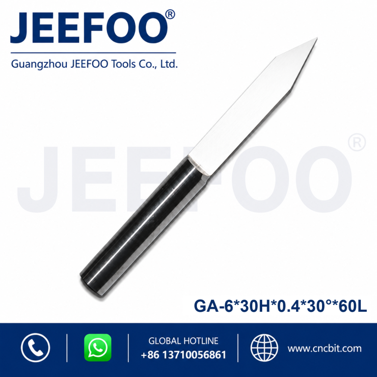 6mm Engraving Bit 30mm Cutting Height | 0.4mm Tip