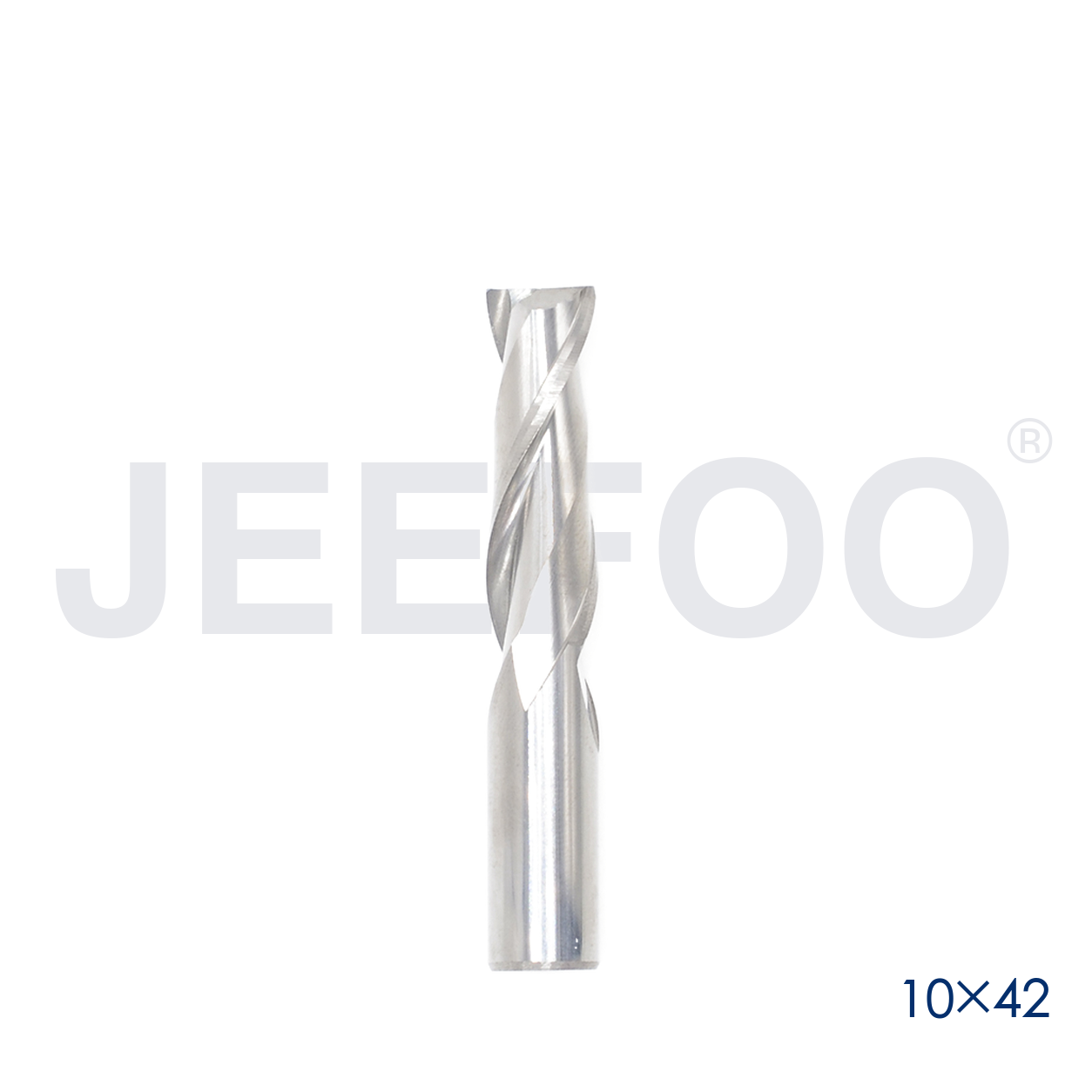 10x42 Two Spiral Flute Bits solid carbide end mill
