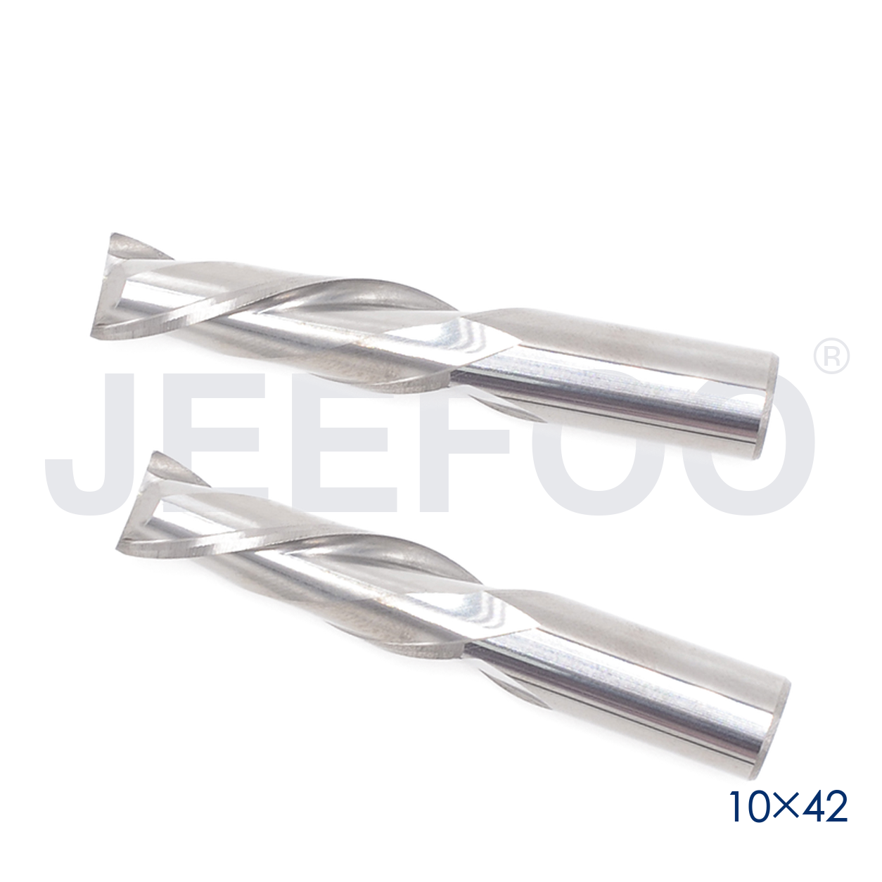 10x42 double flute CNC cutting tool