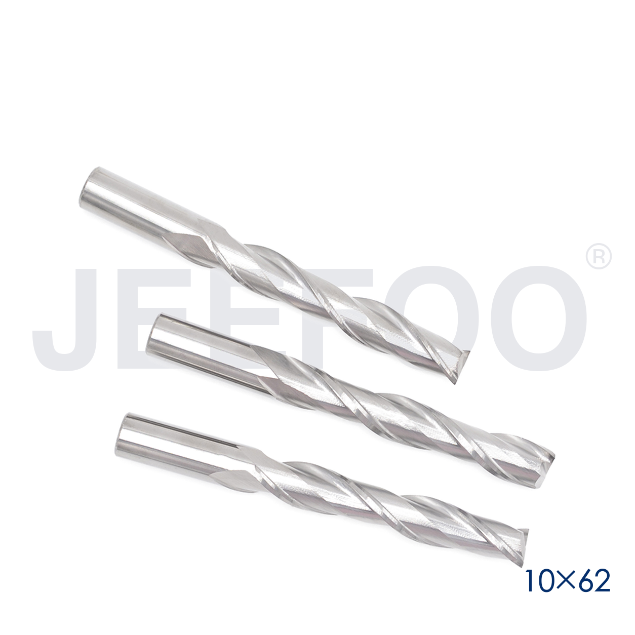 10x62 double flute CNC cutting tool