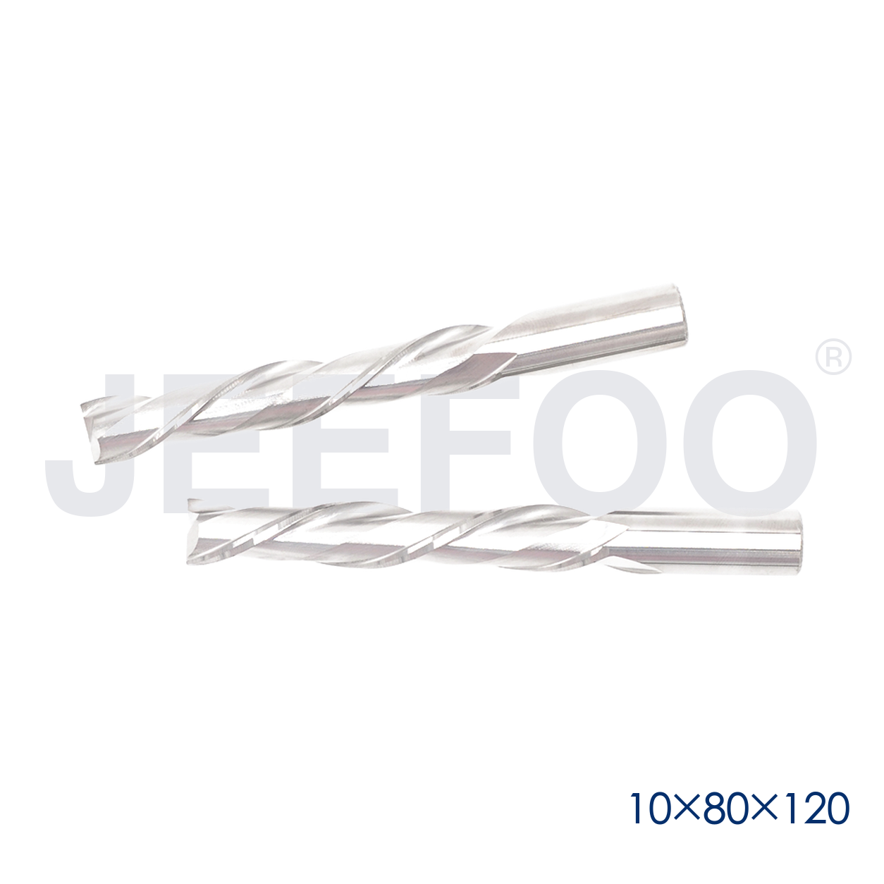 10x80x120 double flute CNC cutting tool