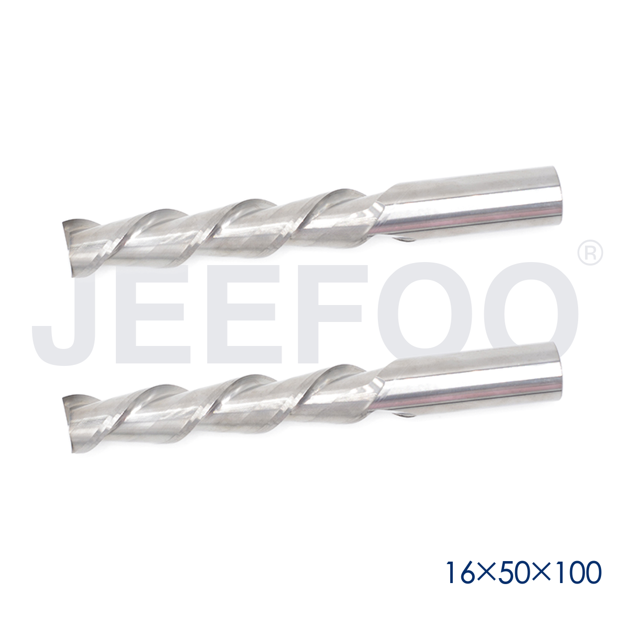 16x50x100 double flute CNC cutting tool