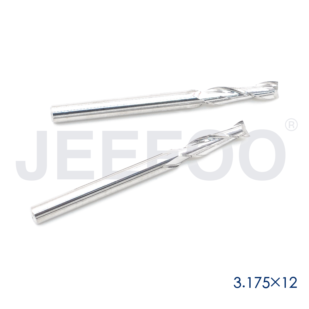 3.175x12 double flute CNC cutting tool