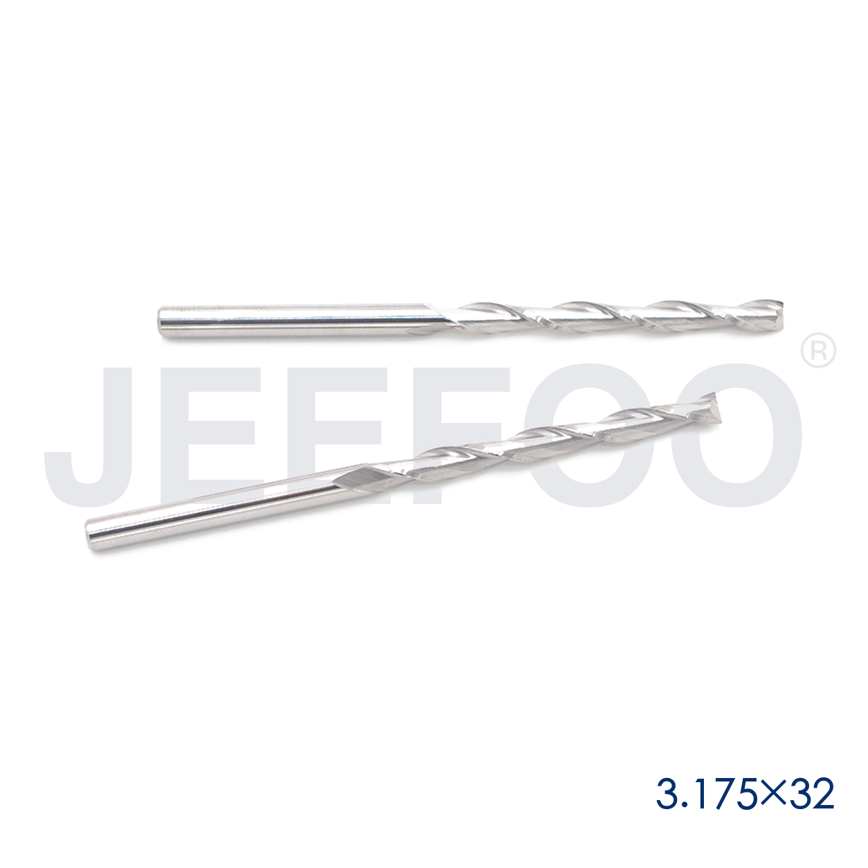 3.175x32 double flute CNC cutting tool