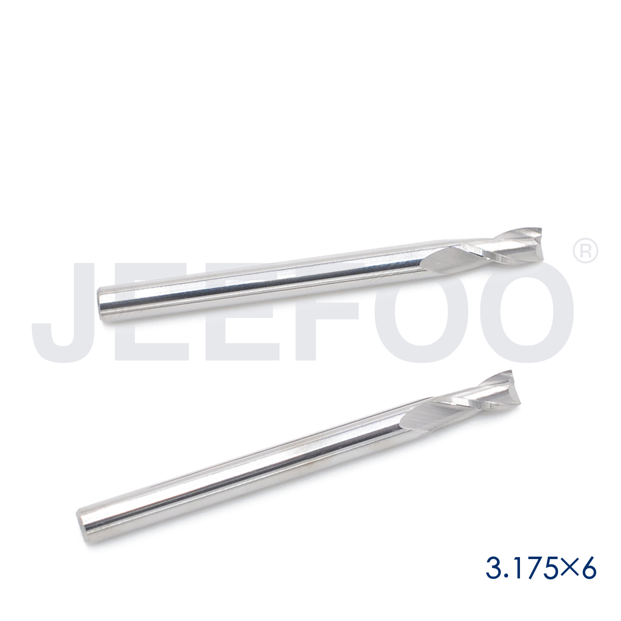 3.175x6 double flute CNC cutting tool