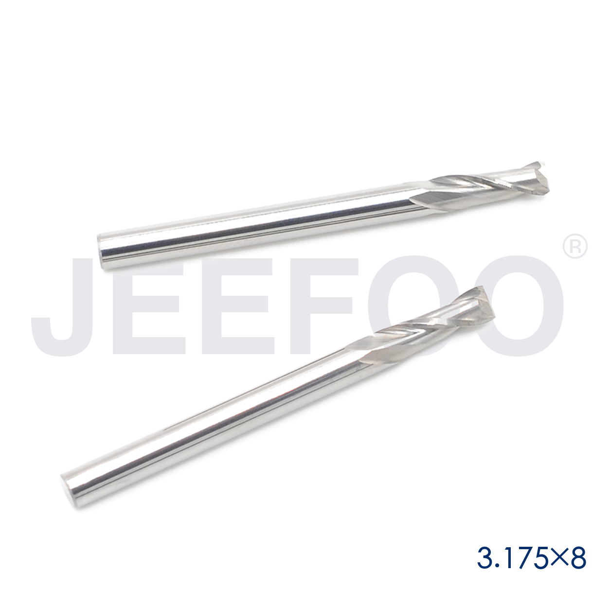 3.175x8 double flute CNC cutting tool