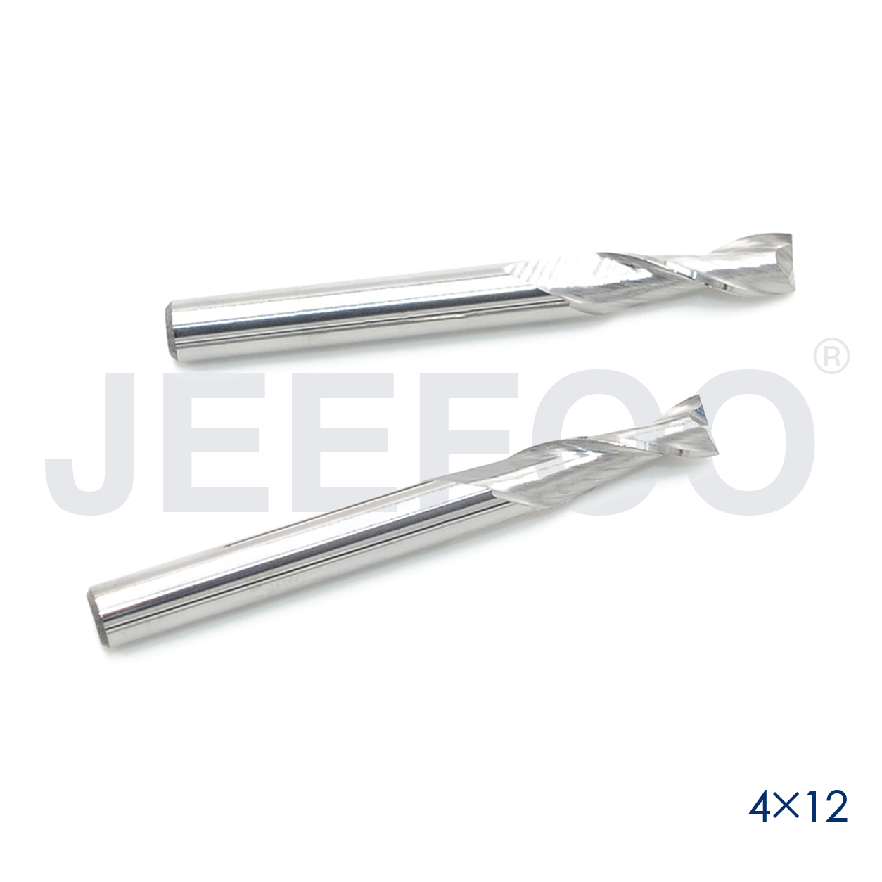 4x12 double flute CNC cutting tool