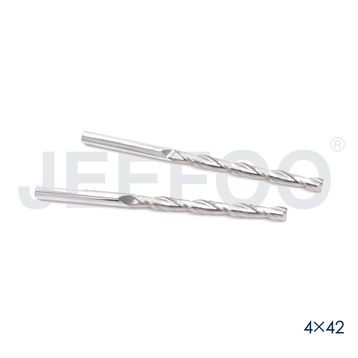 4x42 double flute CNC cutting tool