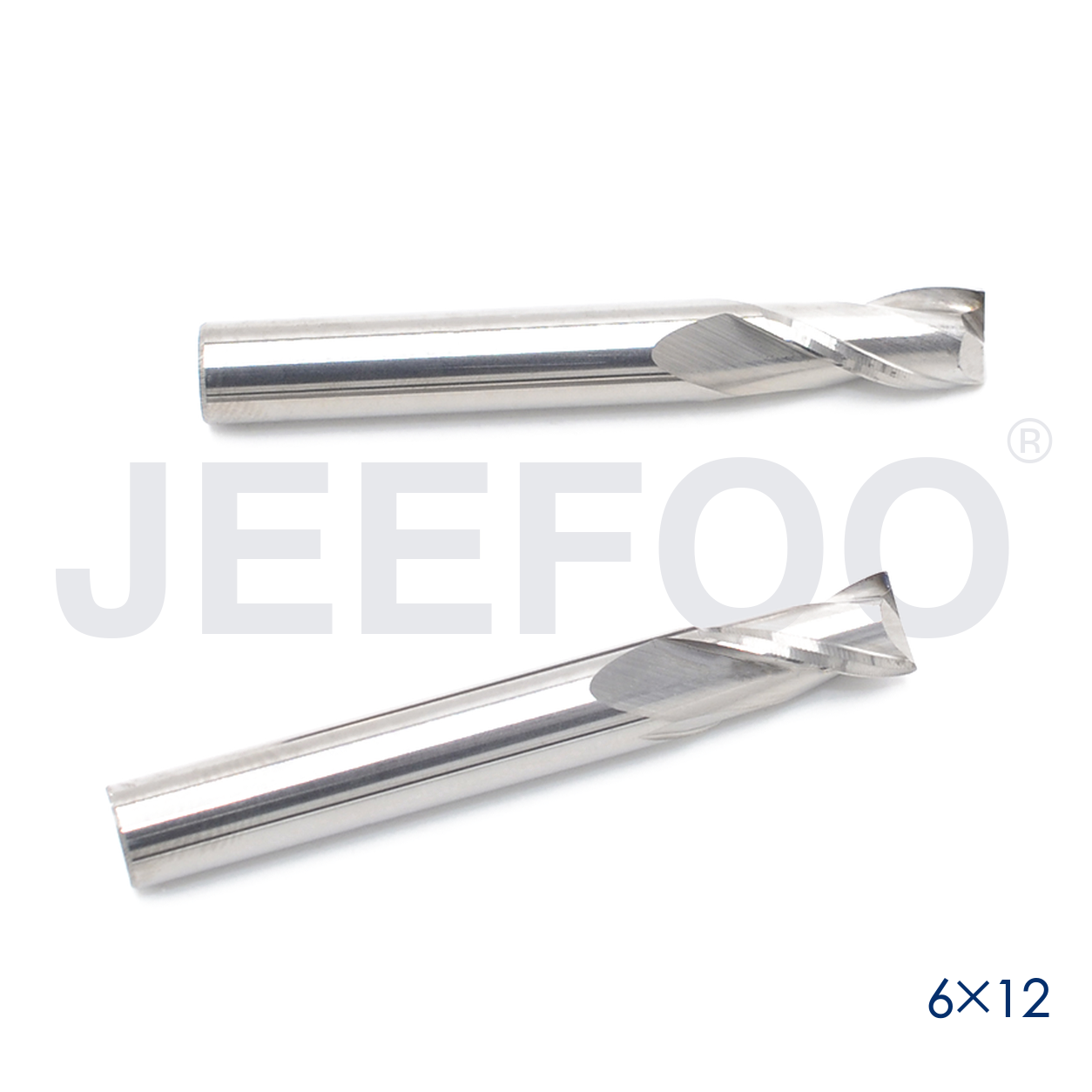 6x12 double flute CNC cutting tool