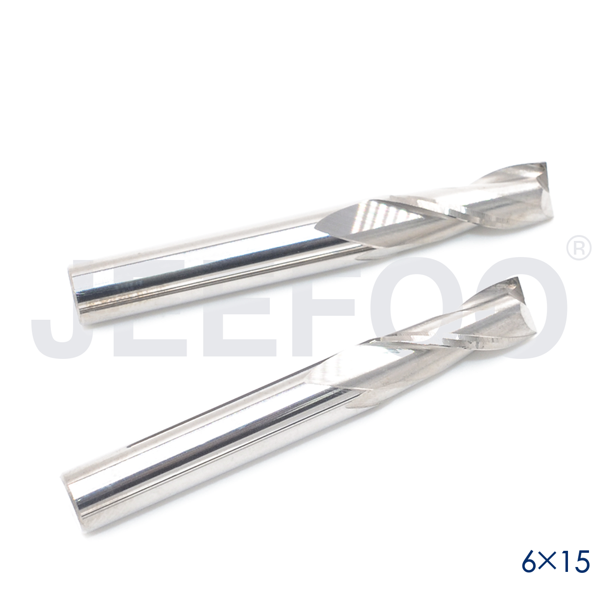 6x15 double flute CNC cutting tool