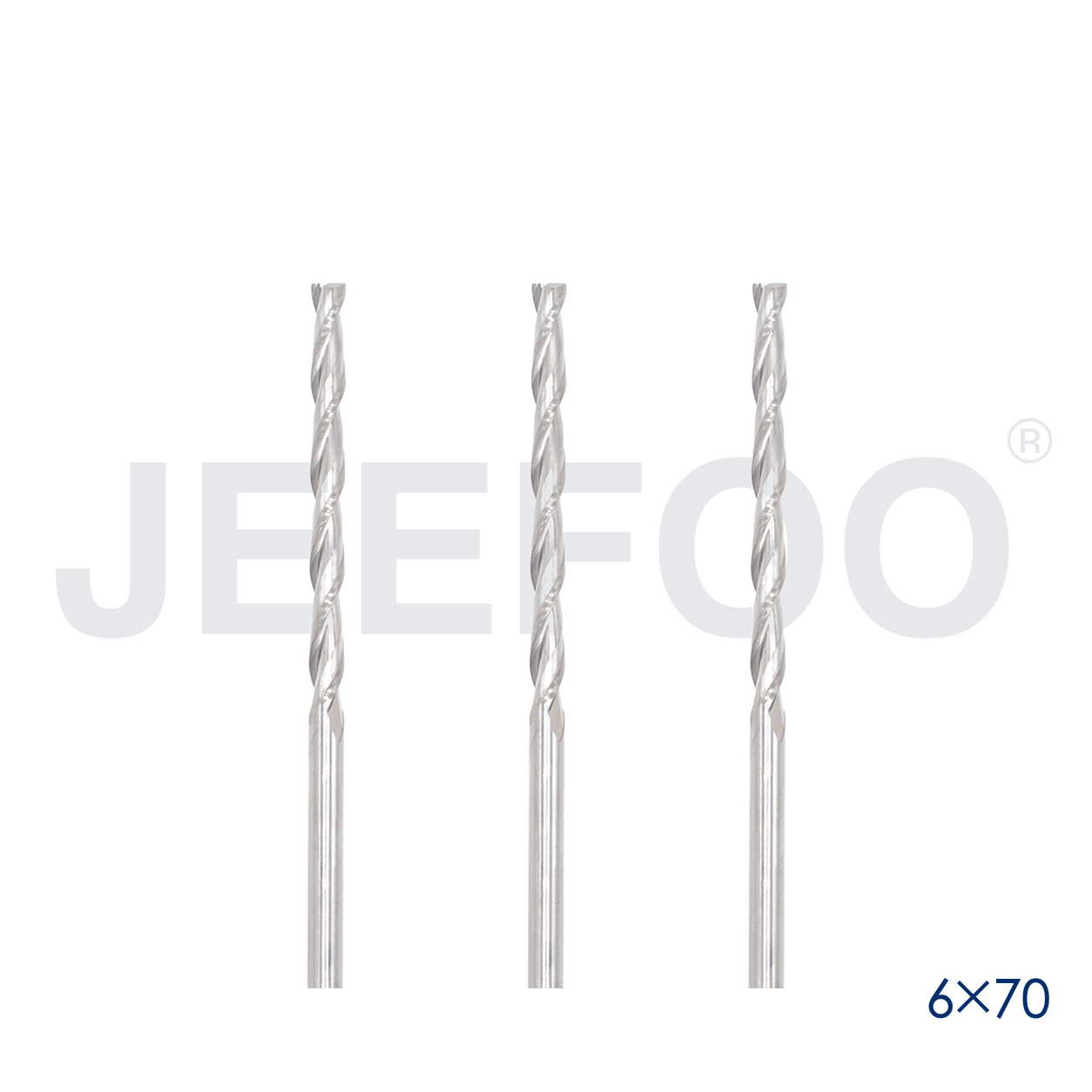 6x70x110 Two Spiral Flute Bits solid carbide end mill