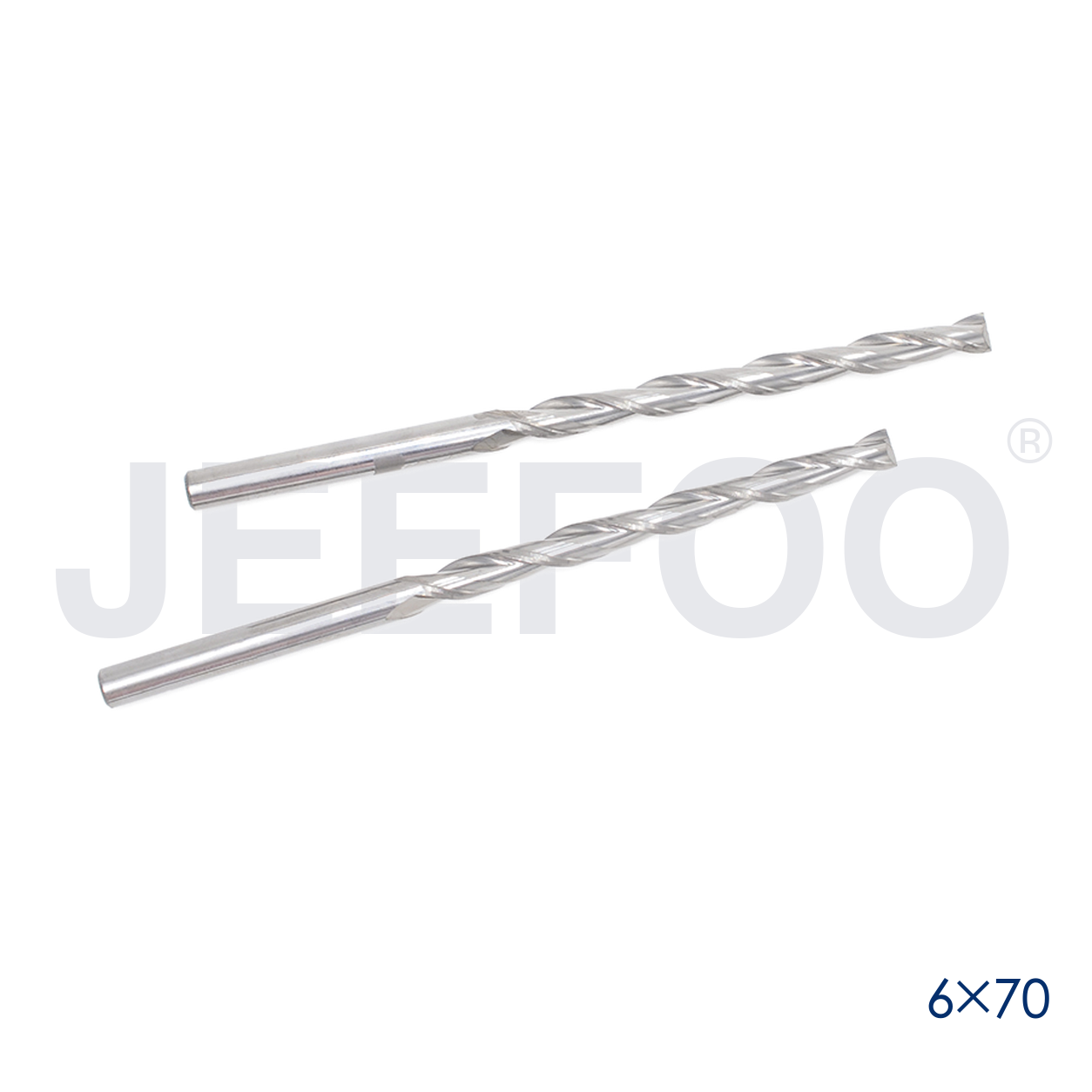 6x70x110 double flute CNC cutting tool