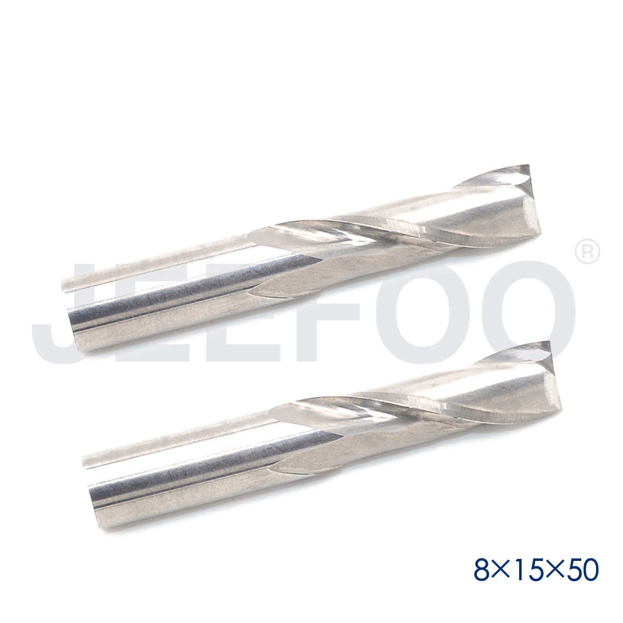 8x15x50 double flute CNC cutting tool