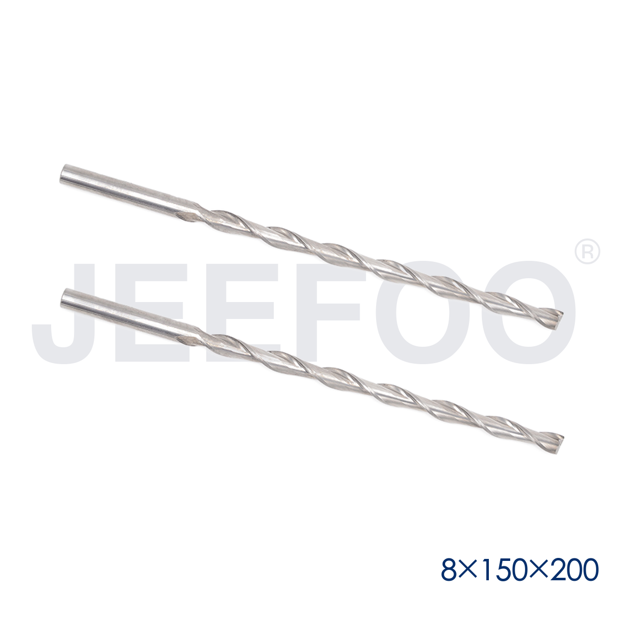 8x150Hx200L double flute CNC cutting tool