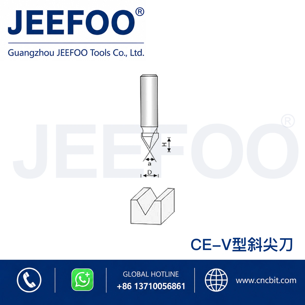 CE Non-Bearing Guided Trimming Cutter schematic product image