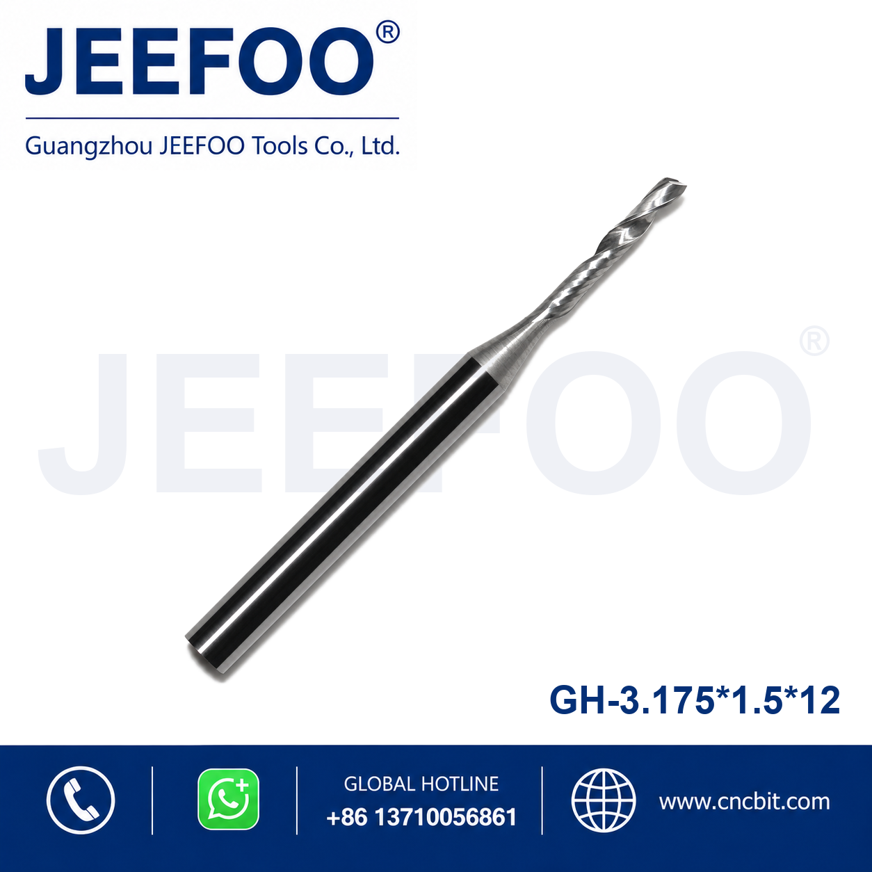 One Spiral Flute Bits