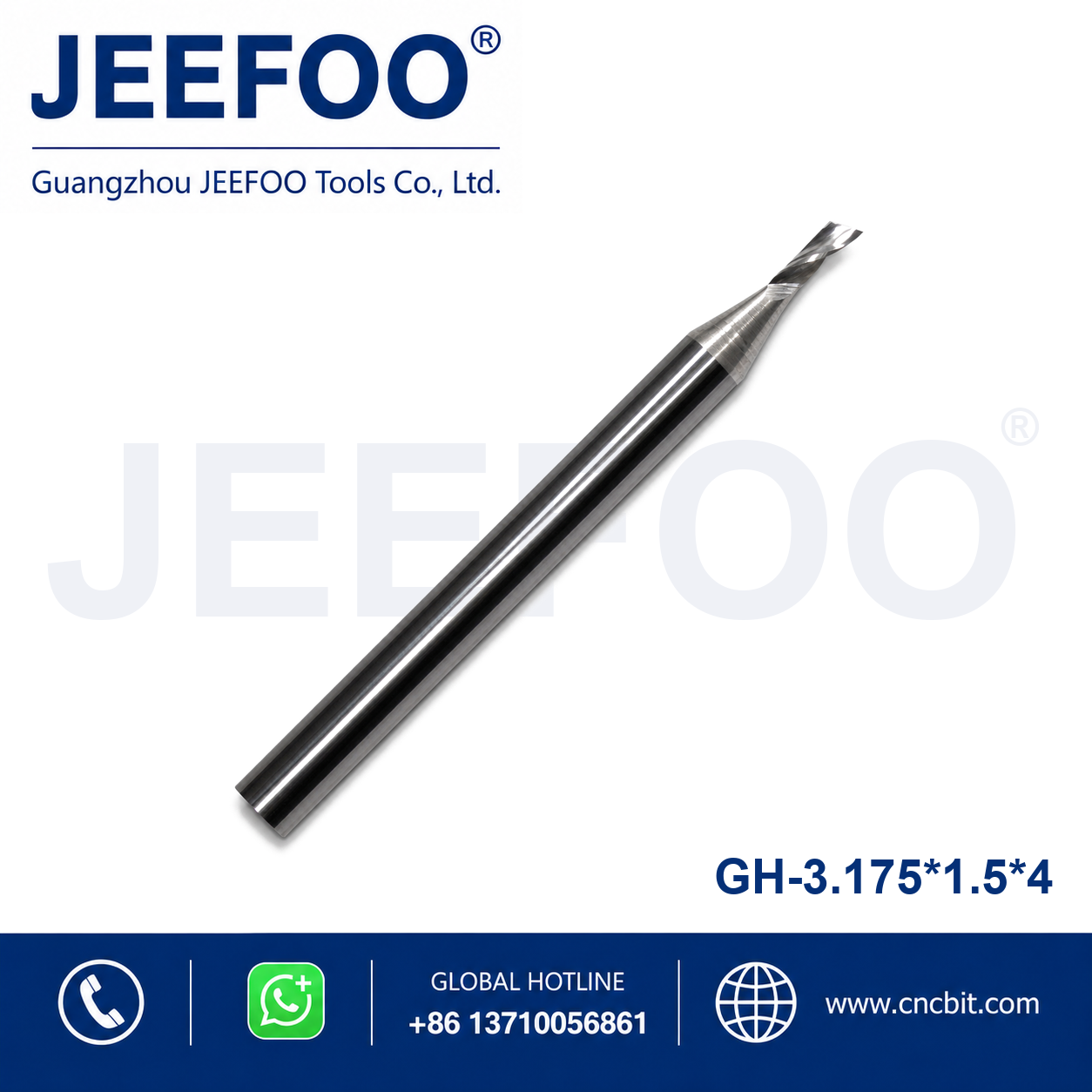 One Spiral Flute Bits