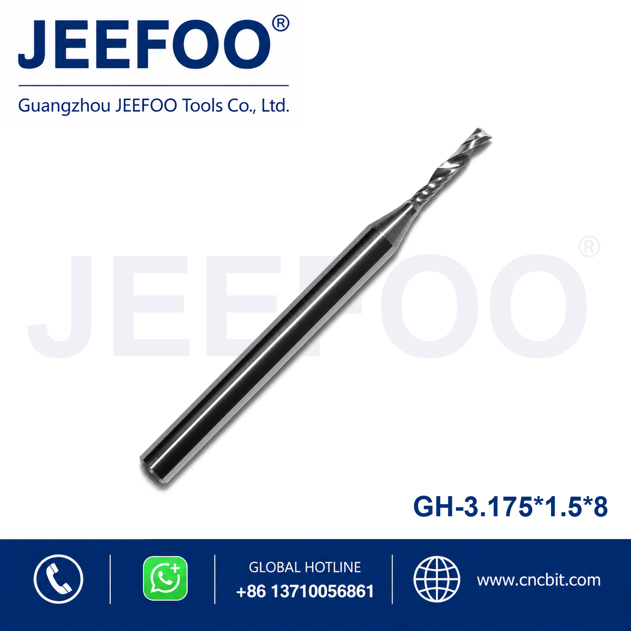 One Spiral Flute Bits