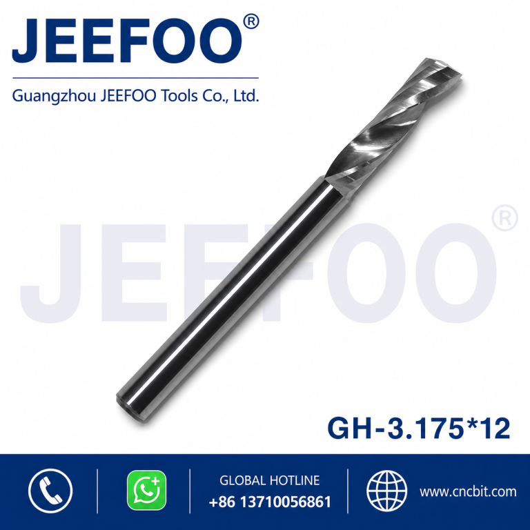 3.175x12 One flute spiral bits/ Cutter for CNC router machine ,woodworking machine tools product image