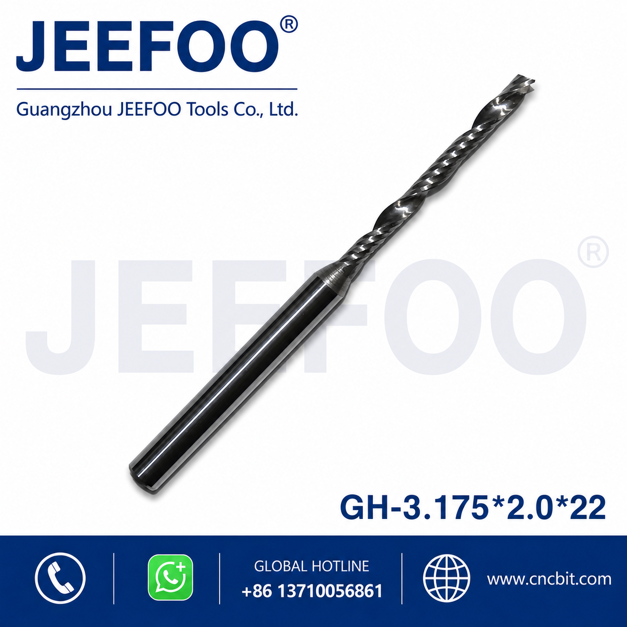 One Spiral Flute Bits