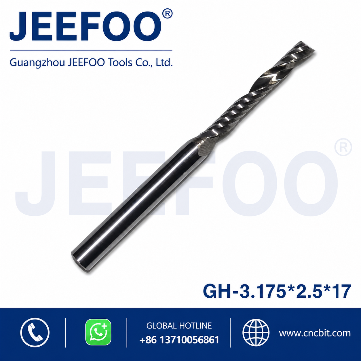 One Spiral Flute Bits