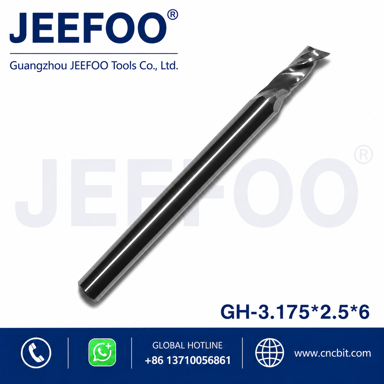One Spiral Flute Bits