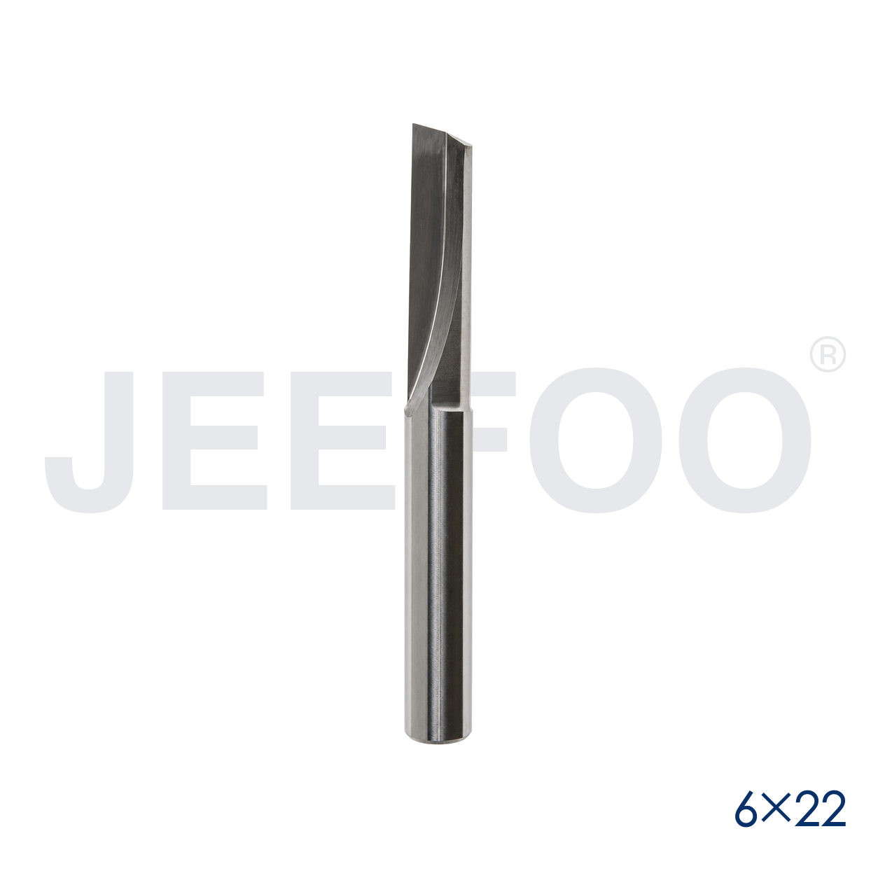 6x22 single flute straight bit product details