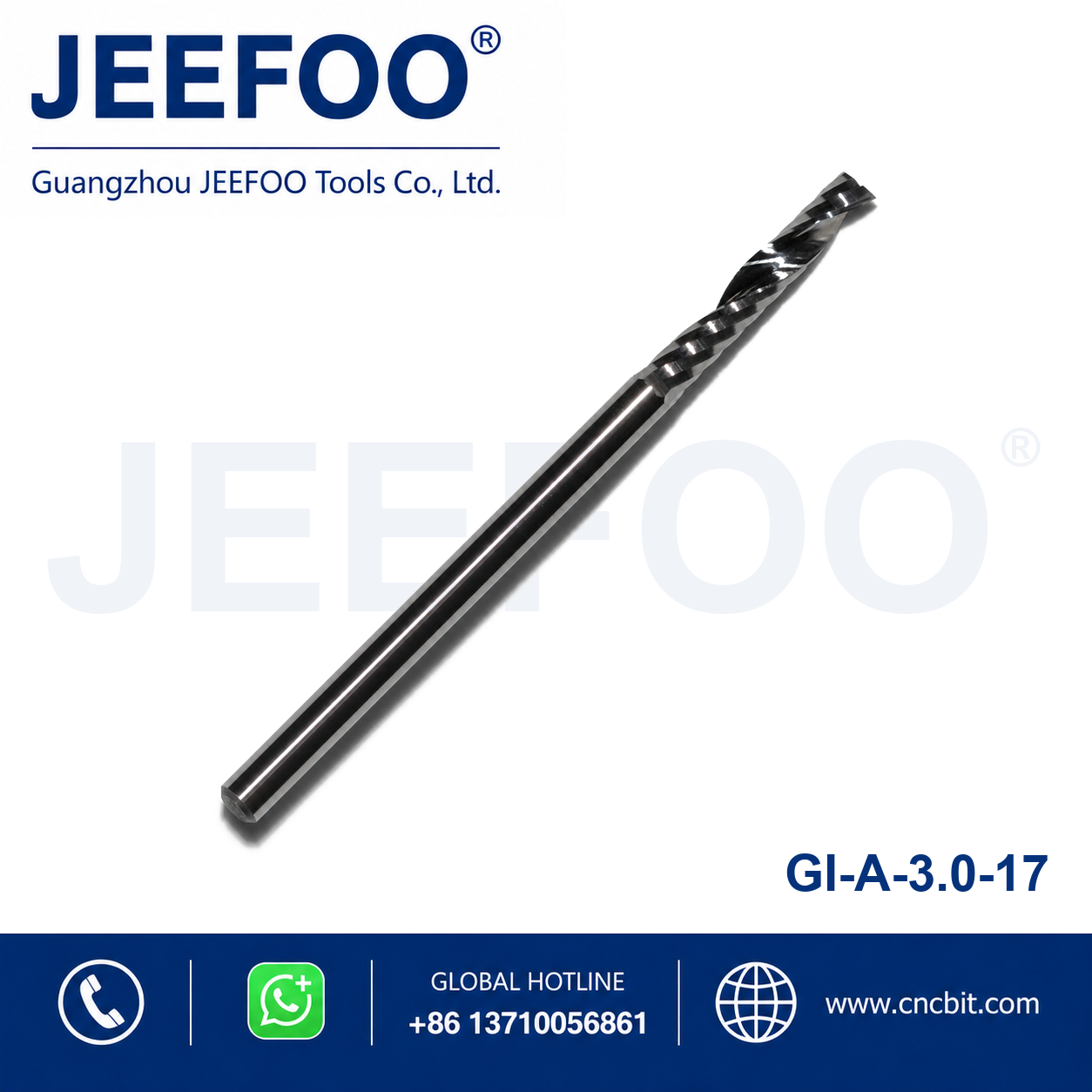3.0x17 carbide spiral bit for acrylic - Guangzhou Guangdong