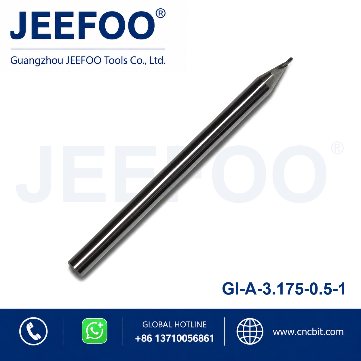 3.175x0.5x1 One Flute End Mill - Guangzhou Guangdong