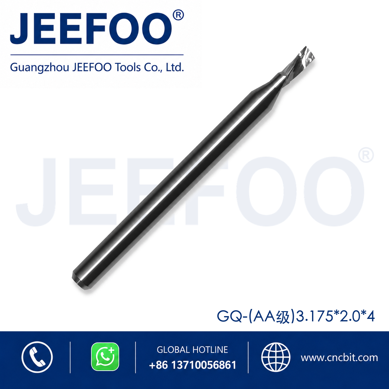 2.0x4 One Spiral Left-Helical Cutter