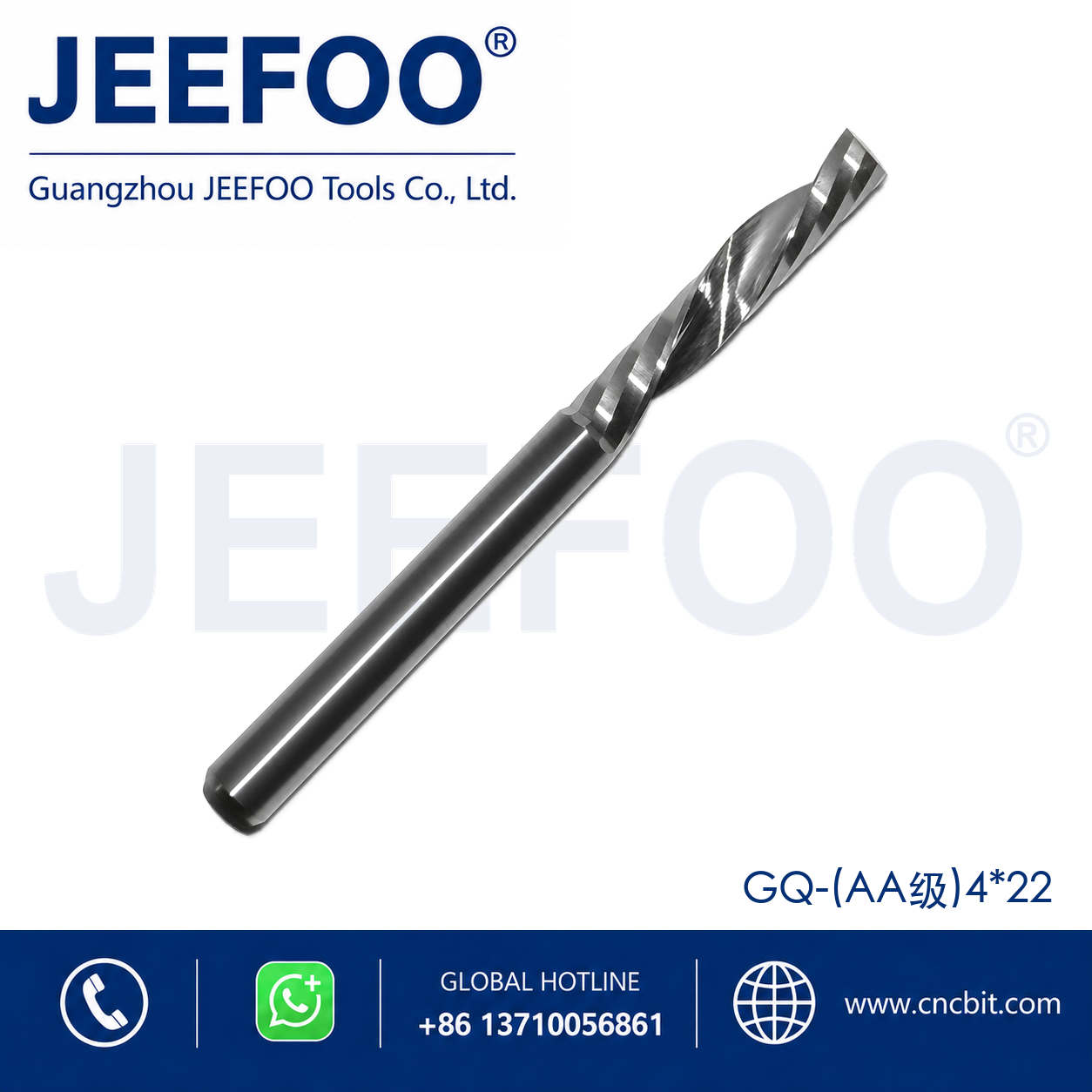 4x22 One Spiral Left-Helical Cutter