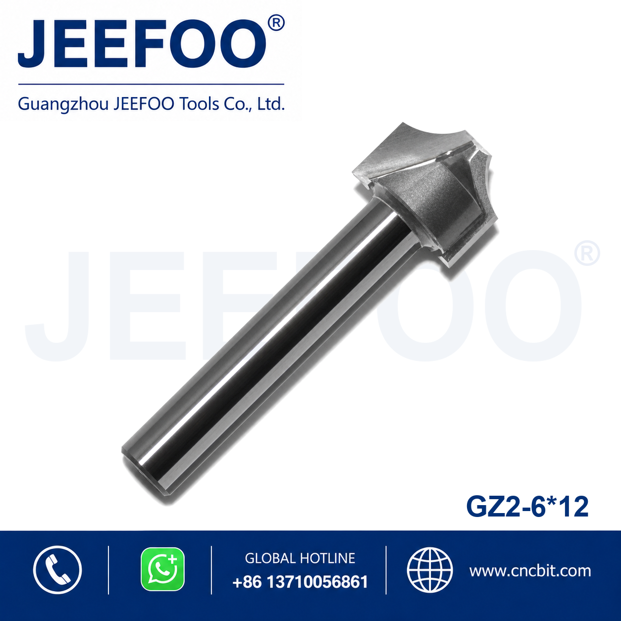 6x12 Opening Knife Router Bit for CNC woodworking