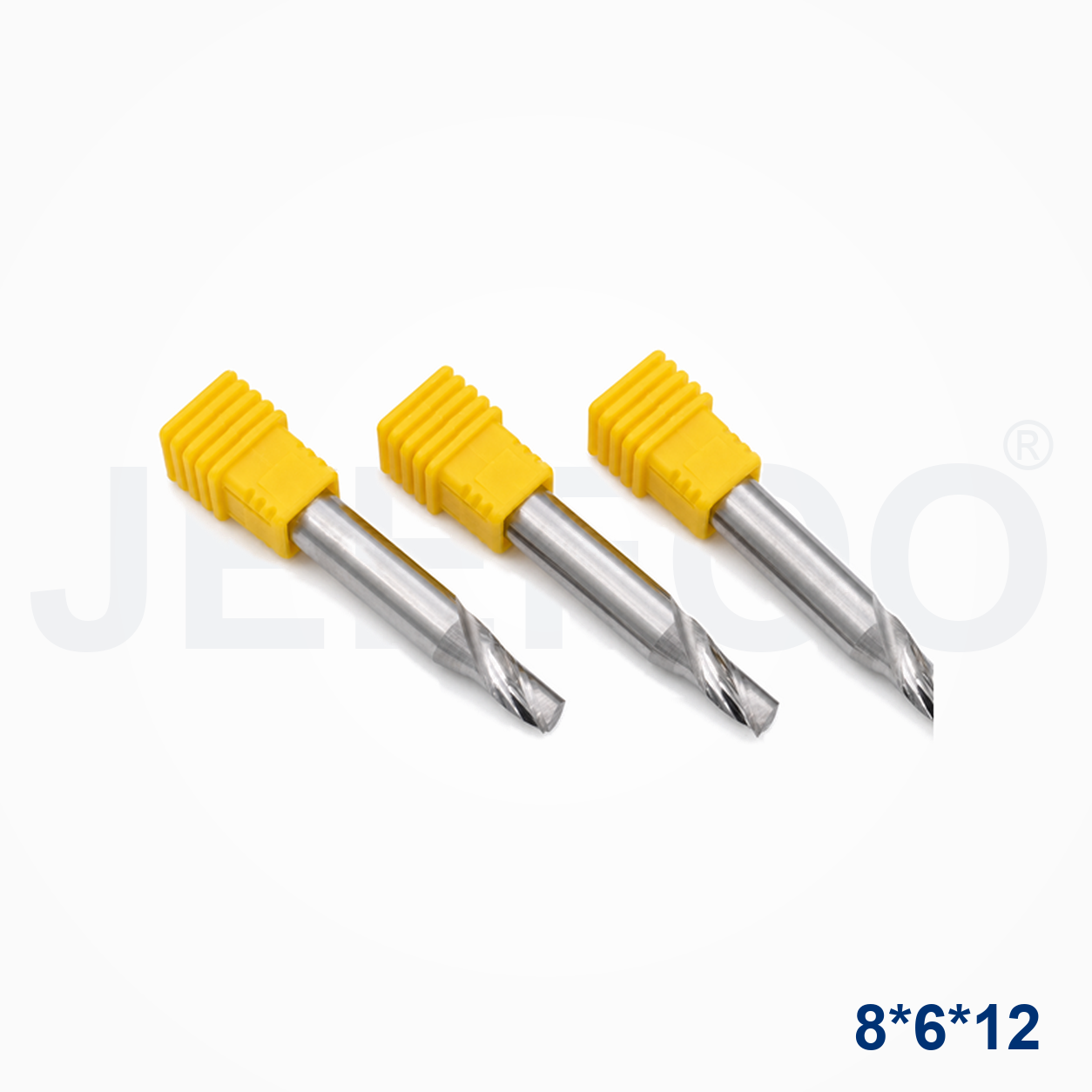 8x6x12 Single Flute Aluminum End Mill application detail