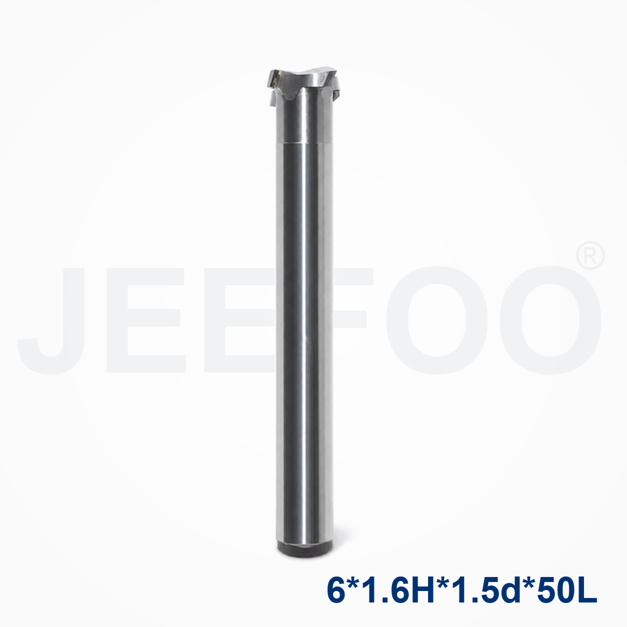 6x1.6Hx1.5dx50L T-Slot Cutter for Aluminum cutting detail