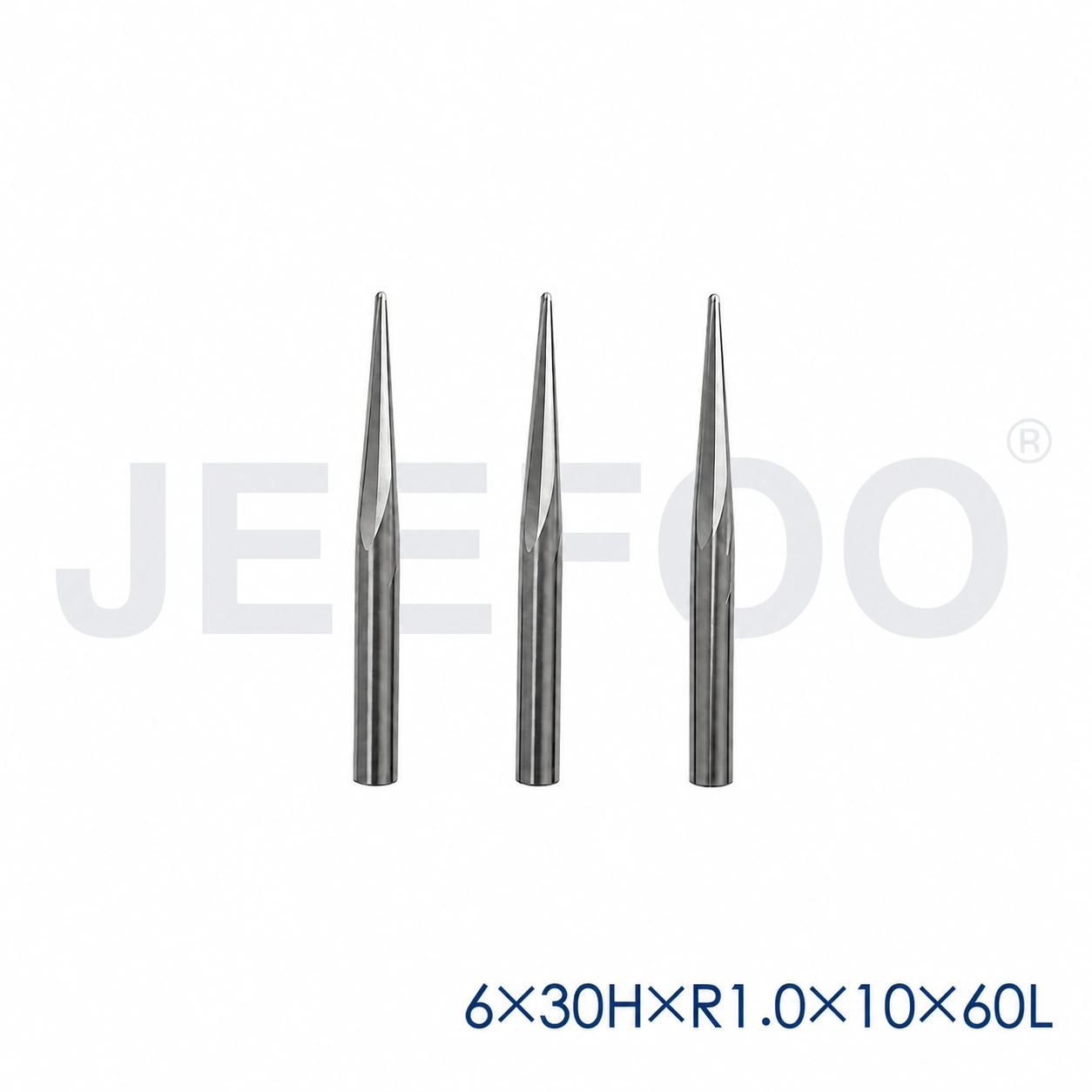 6x30HxR1.0x10x60L taper ball end mill dimensions A
