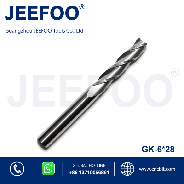 6x28 Three Flute Carbide Cutting Bits for MDF, Wood, PVC and Acrylic product image