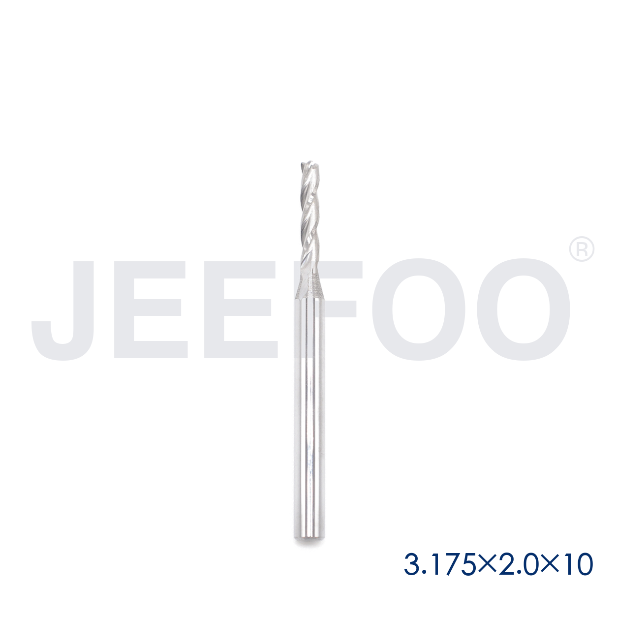 3.175x2.0x10 Three Flute End Mill product detail A