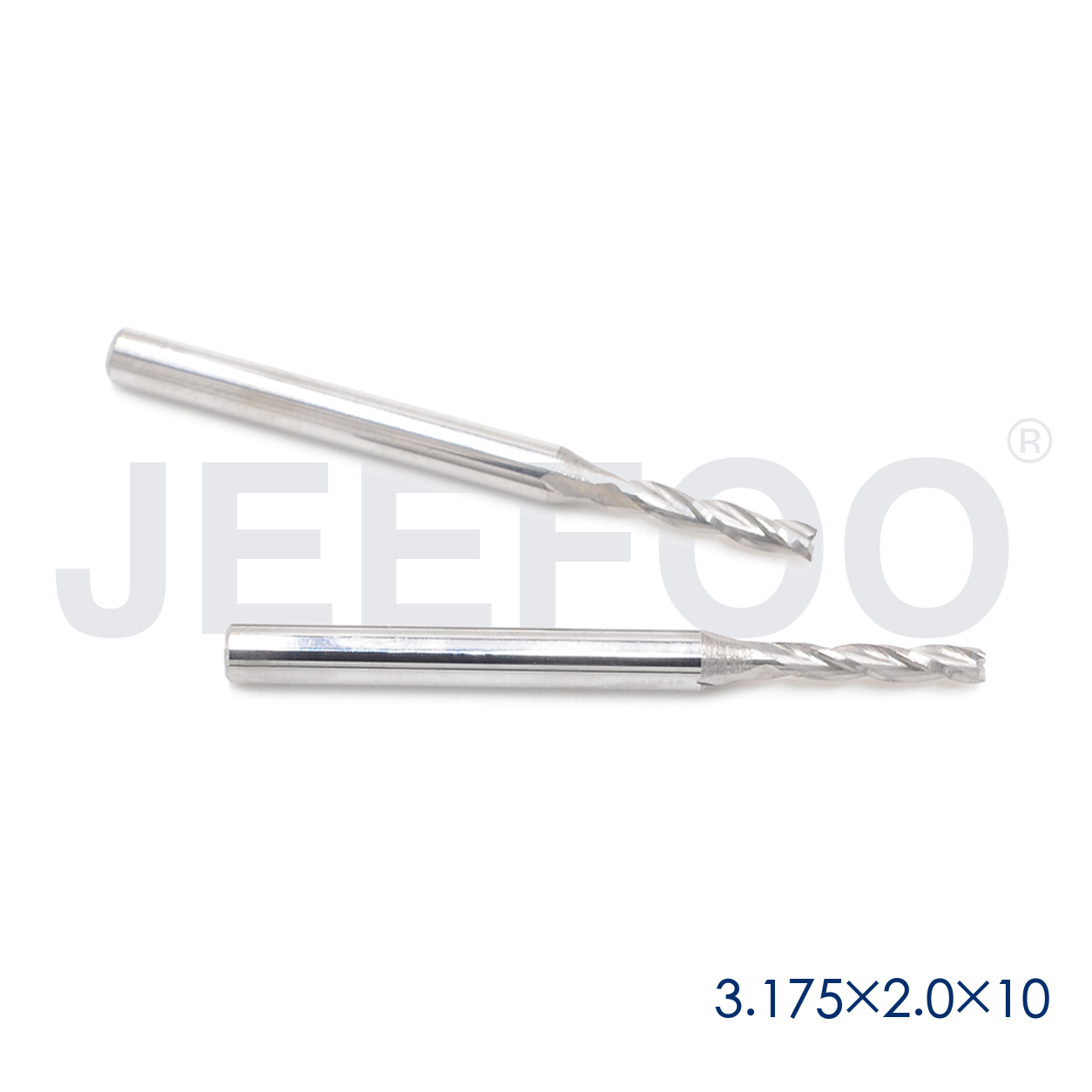 3.175x2.0x10 Three Flute End Mill product detail B