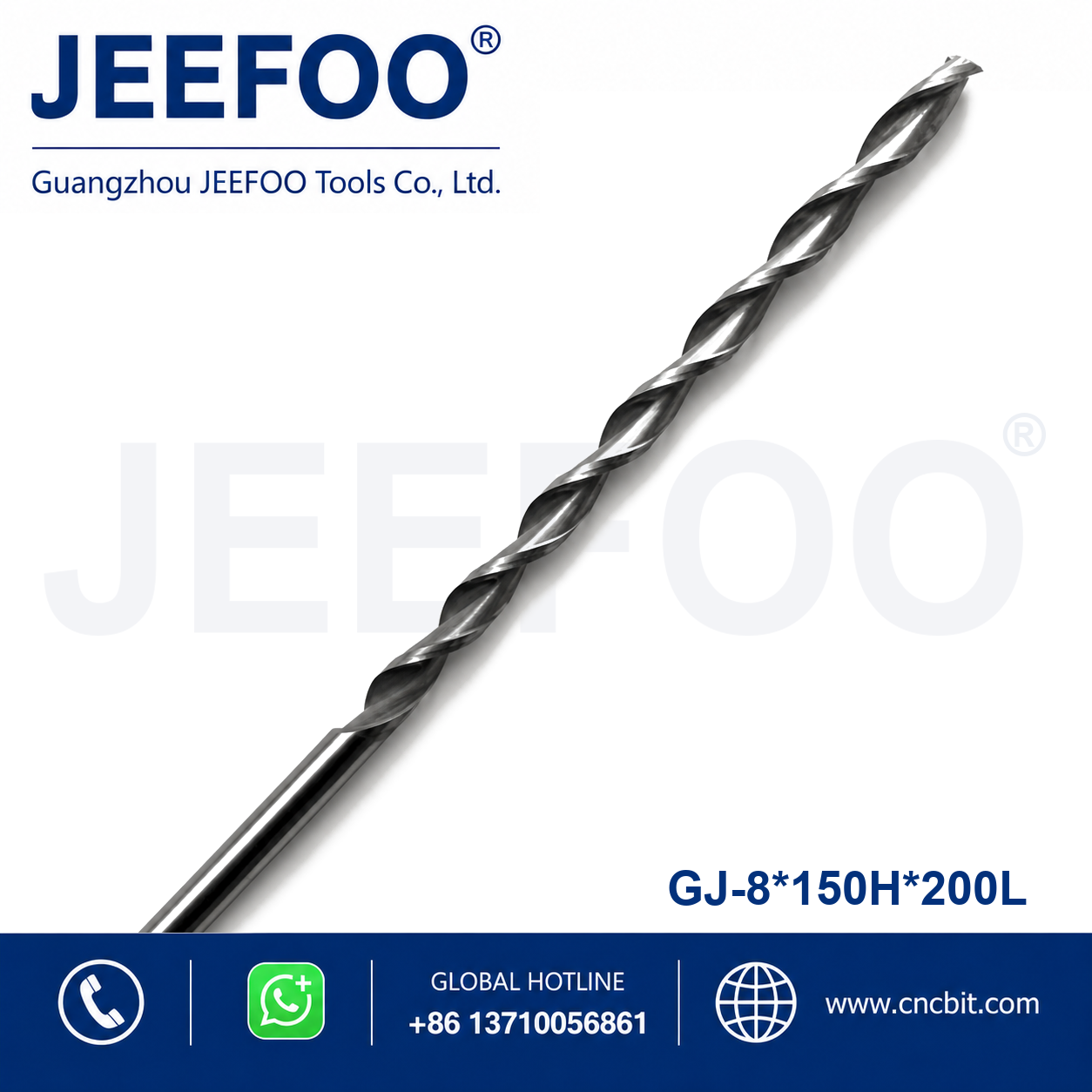 12x150Hx200L Two Spiral Flute Bits CNC router cutter