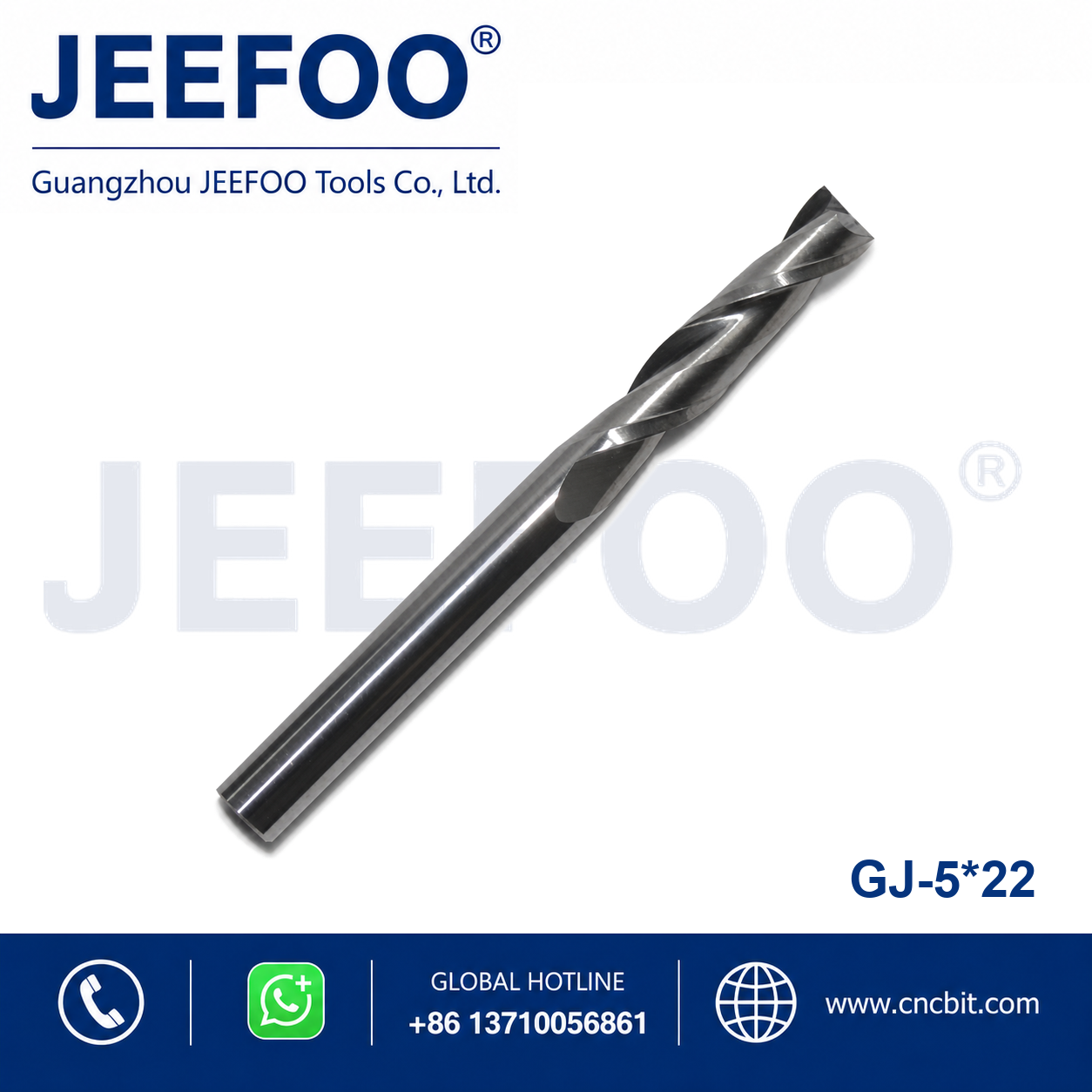 5x22 Two Spiral Flute Bits CNC router cutter